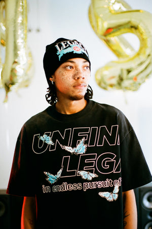 New Horizon, black t-shirt