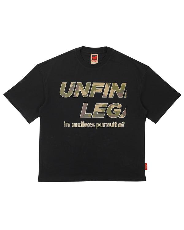 Pursuit Camo, Black T-shirt