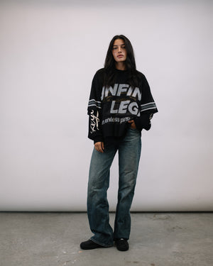 Pursuit, Black V-Neck Jersey