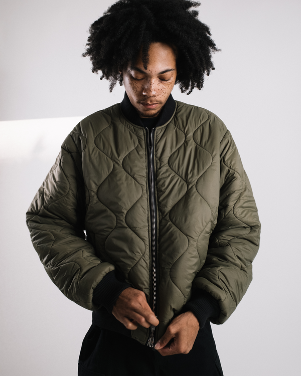 Pursuit, black/green Bomber (reversible)
