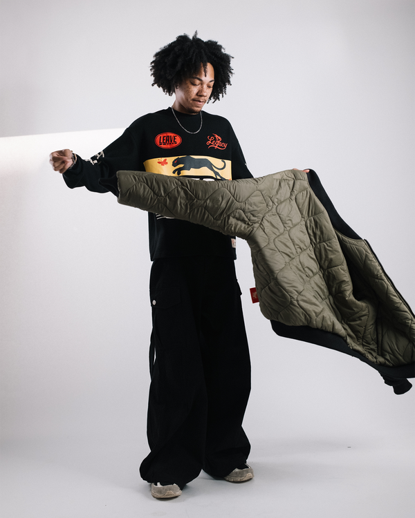 Pursuit, black/green Bomber (reversible)