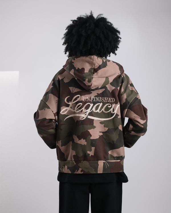 Joy, Camo Zip Up Hoodie