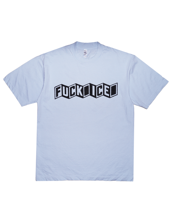 F*** Ice, light blue t-shirt