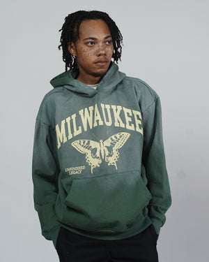Milwaukee, A Green Hoodie