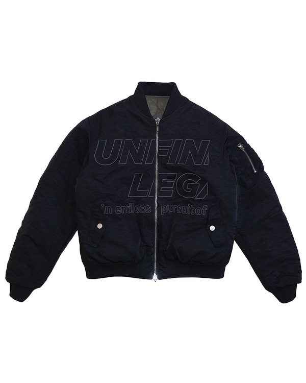 Pursuit, black/green Bomber (reversible)