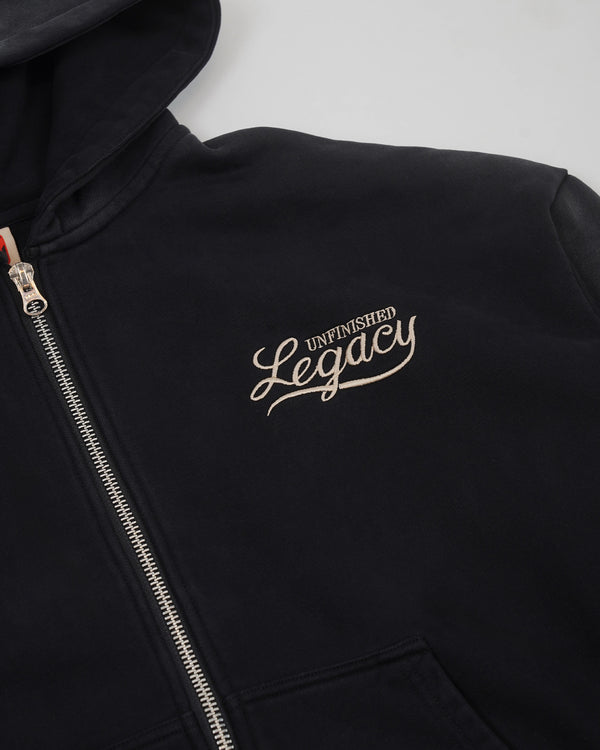 UL Script Zip Hoodie