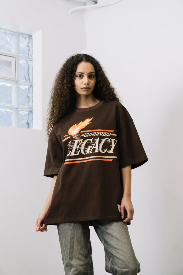 Light The Way, Brown T-shirt