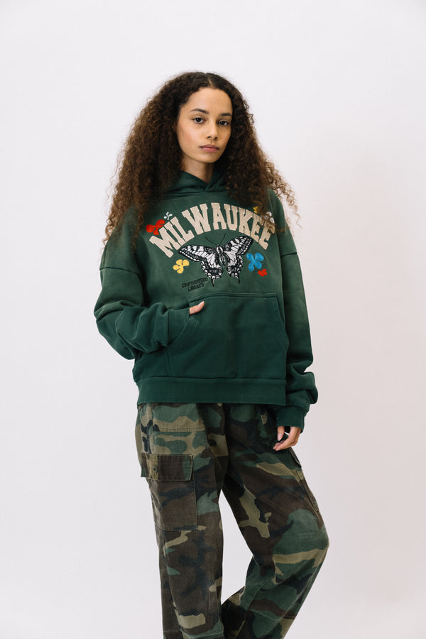 Milwaukee/Mono Green Hoodie