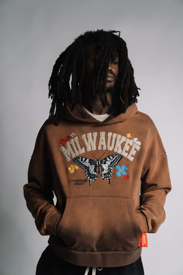 Milwaukee/Mono Brown Hoodie