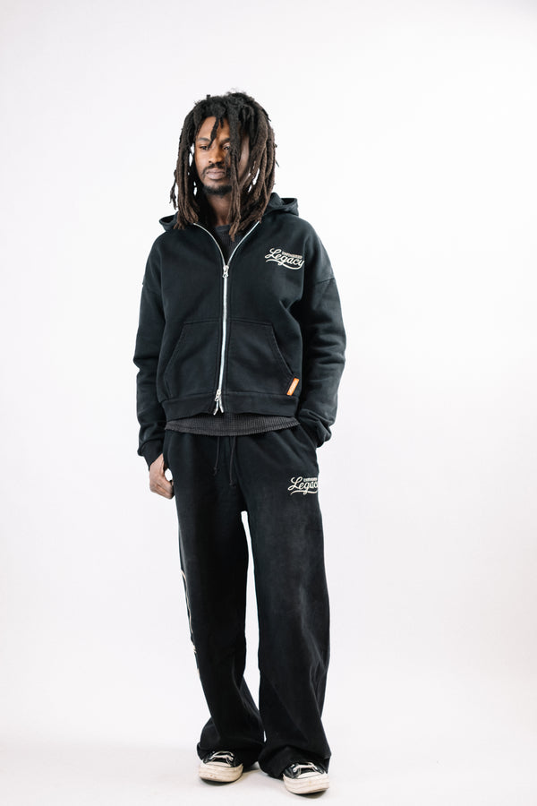 UL Script Zip Hoodie