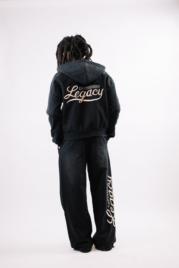 UL Script Zip Hoodie