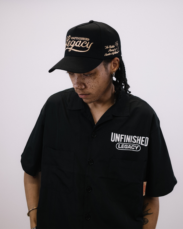 Panther, black button up