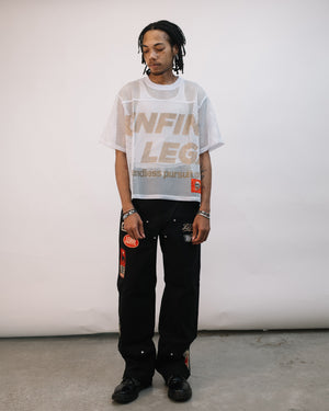 Pursuit, White Jersey (Reflective)