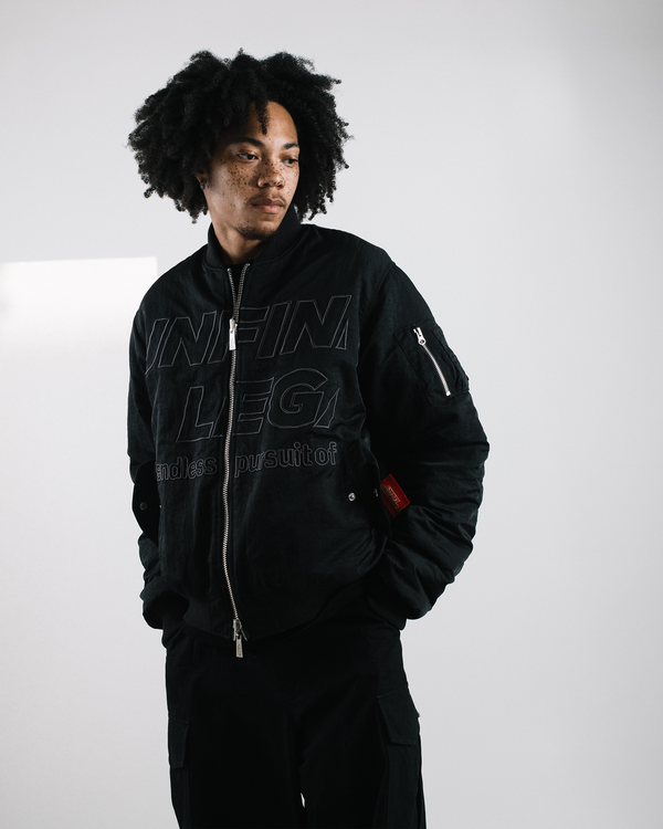 Pursuit, black/green Bomber (reversible)
