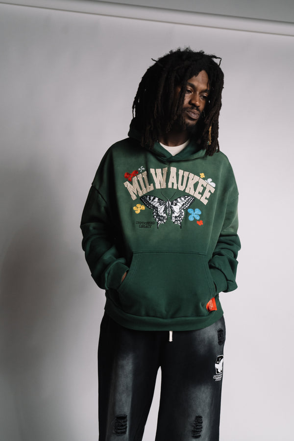 Milwaukee/Mono Green Hoodie