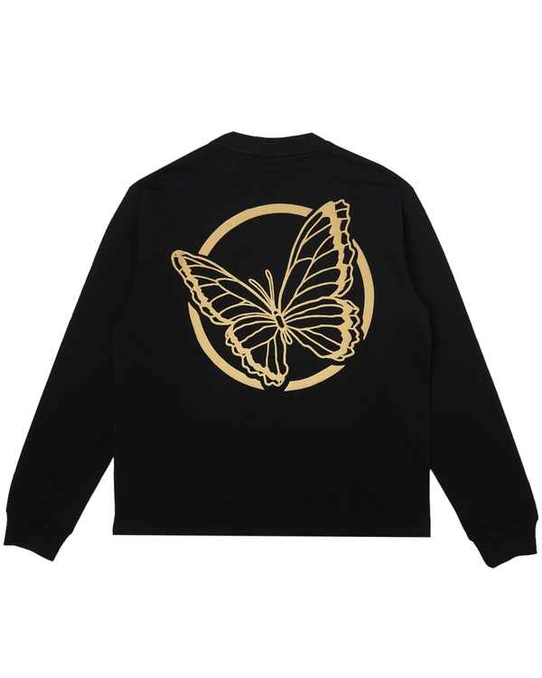 Milwaukee/Monogram, Black Long-Sleeve