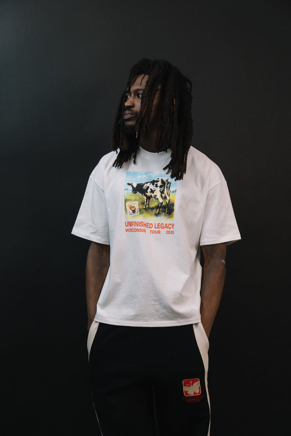 2025 WI. TOUR, white t-shirt