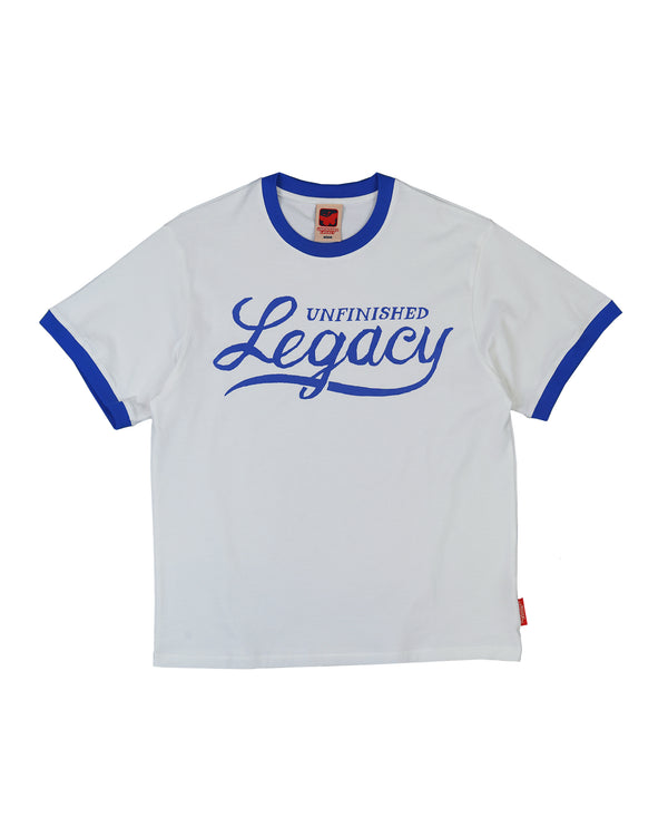 Joy, white/blue ringer