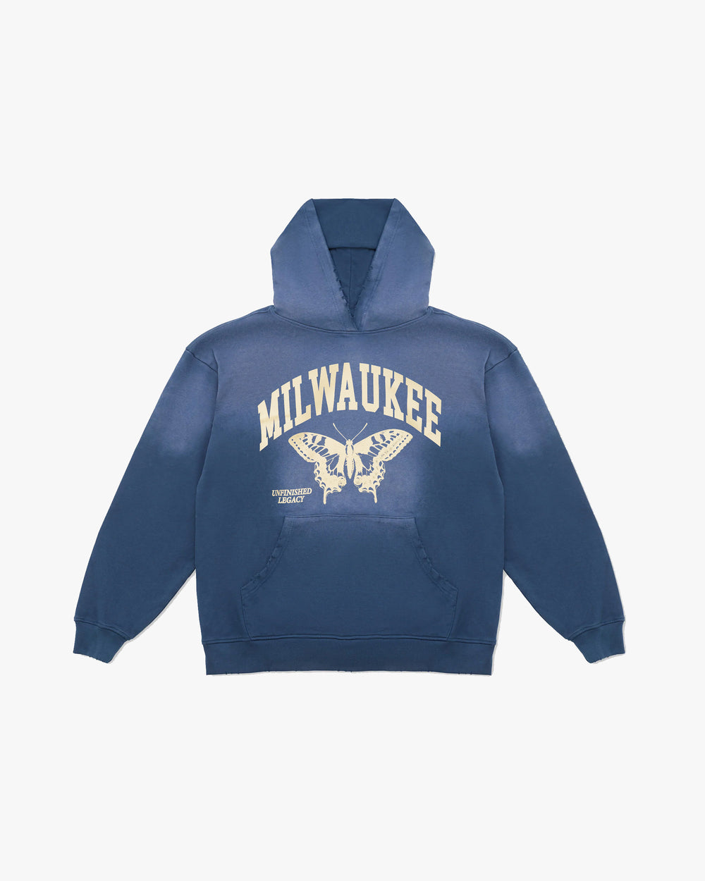 Milwaukee, A Blue Hoodie