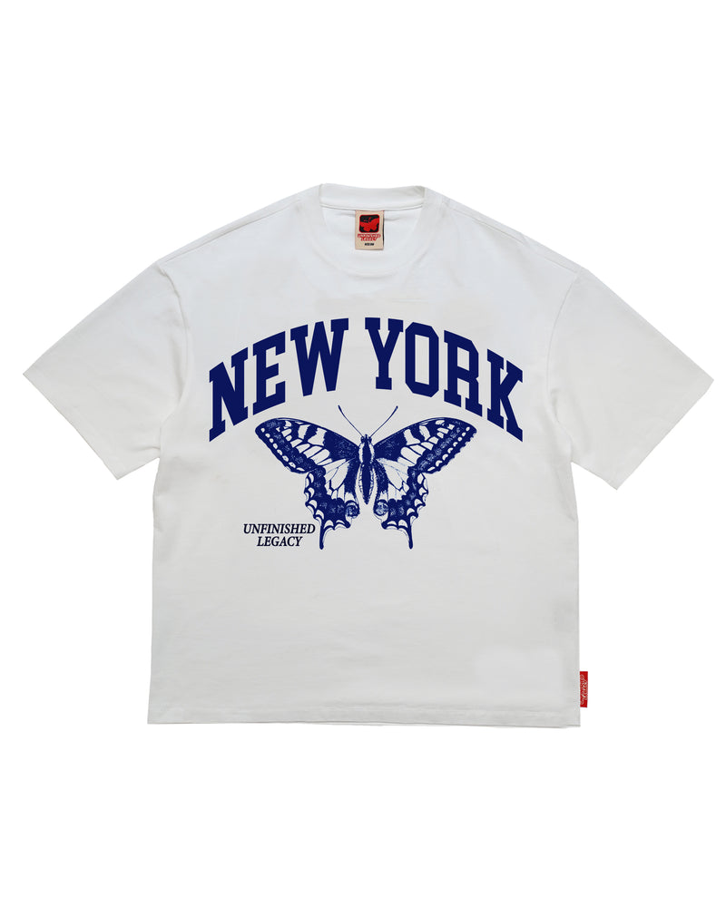 New York, White T-shirt