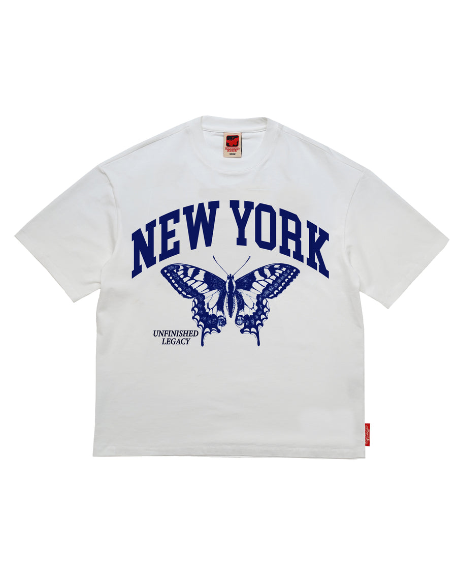 New York, White T-shirt