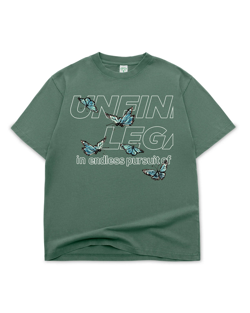New Horizon, Vintage Green t-shirt