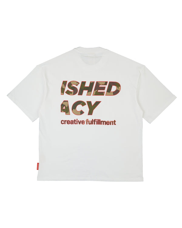 Pursuit Camo, White T-shirt