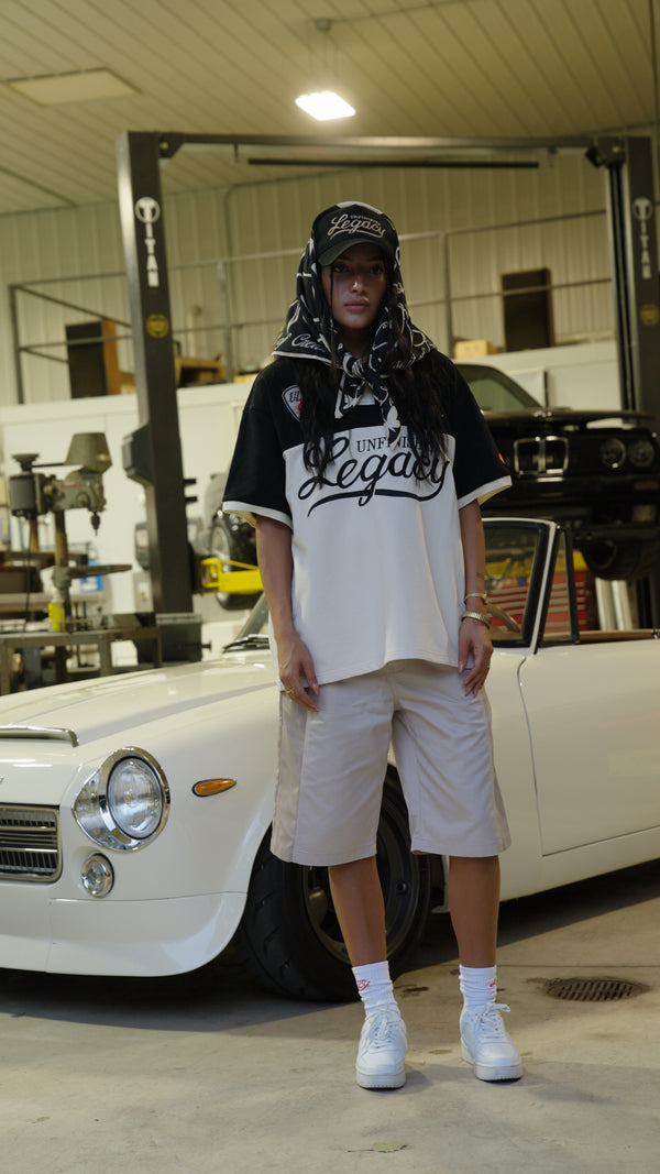 Joy, Black/Creme Polo