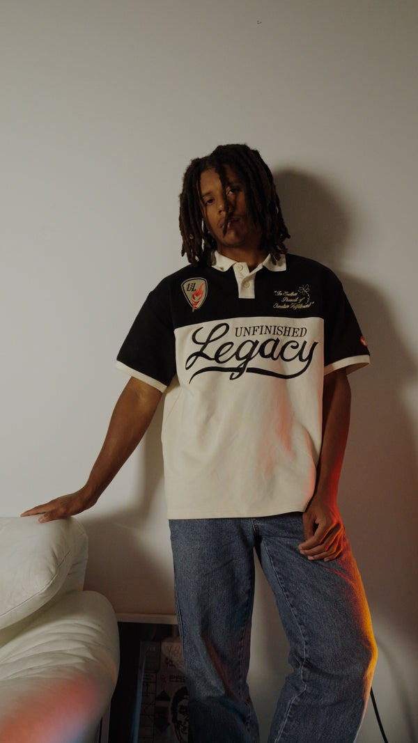 Joy, Black/Creme Polo
