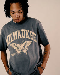 Milwaukee, Vintage Black t-shirt