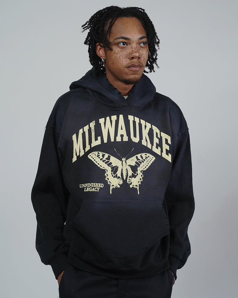 Milwaukee, A Black Hoodie