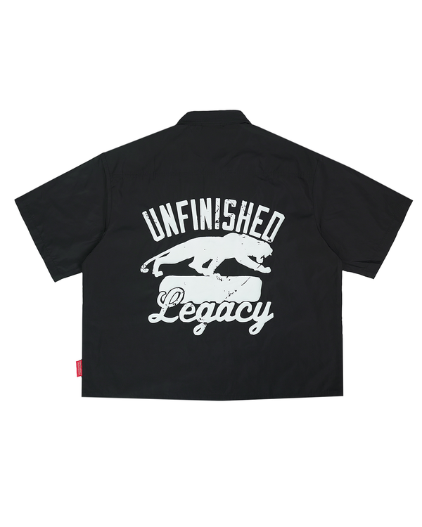 Panther, black button up