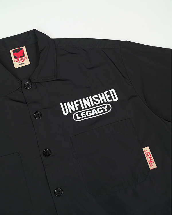 Panther, black button up