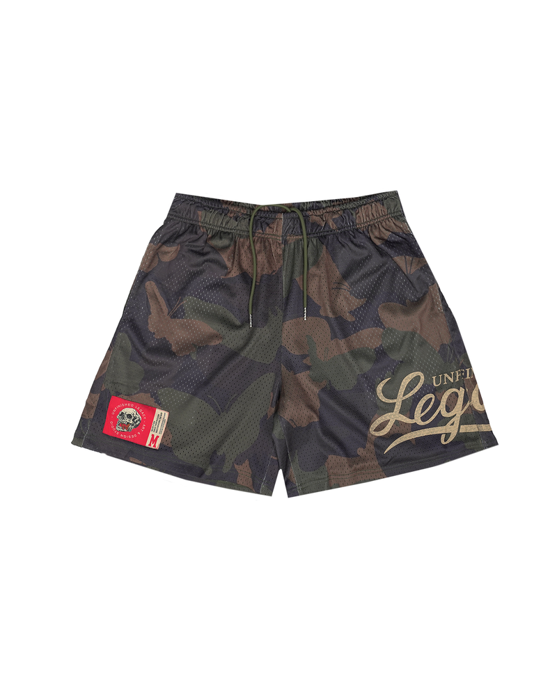 Joy, Camo Mesh Shorts
