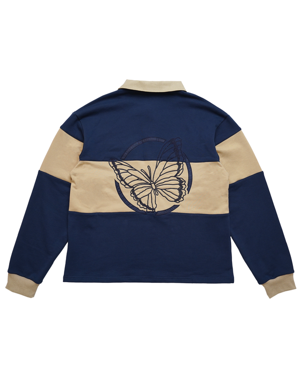 Monogram, Navy Rugby Shirt