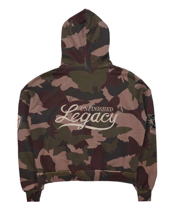 Joy, Camo Zip Up Hoodie