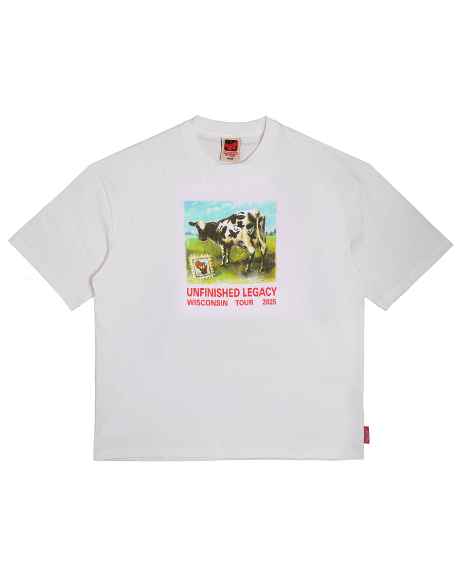 2025 WI. TOUR, white t-shirt