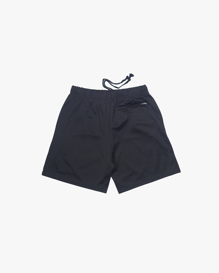 Basic Mesh Shorts, Black