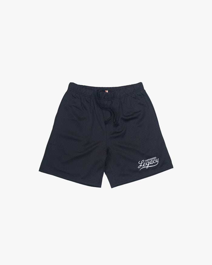 Basic Mesh Shorts, Black