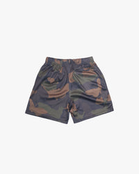 Basic Mesh Shorts, Camo